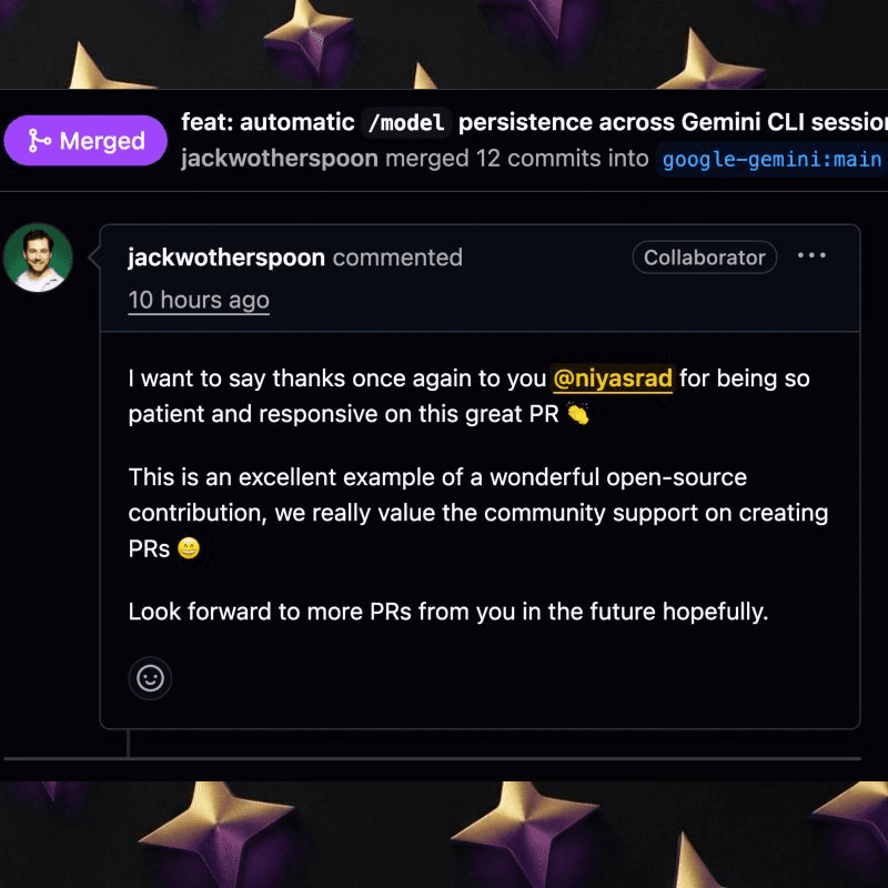 jackwotherspoon's review comment on the PR
